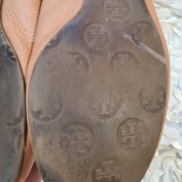 Tory burch brown leather flats - Picture 5 of 15